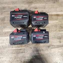 HOUSTON LOCATION - AS-IS MILWAUKEE FORGE BATTERY PACK QTY - 4