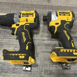 AS-IS DEWALT 20V XR Lithium-Ion Cordless 2-Tool Combo Kit