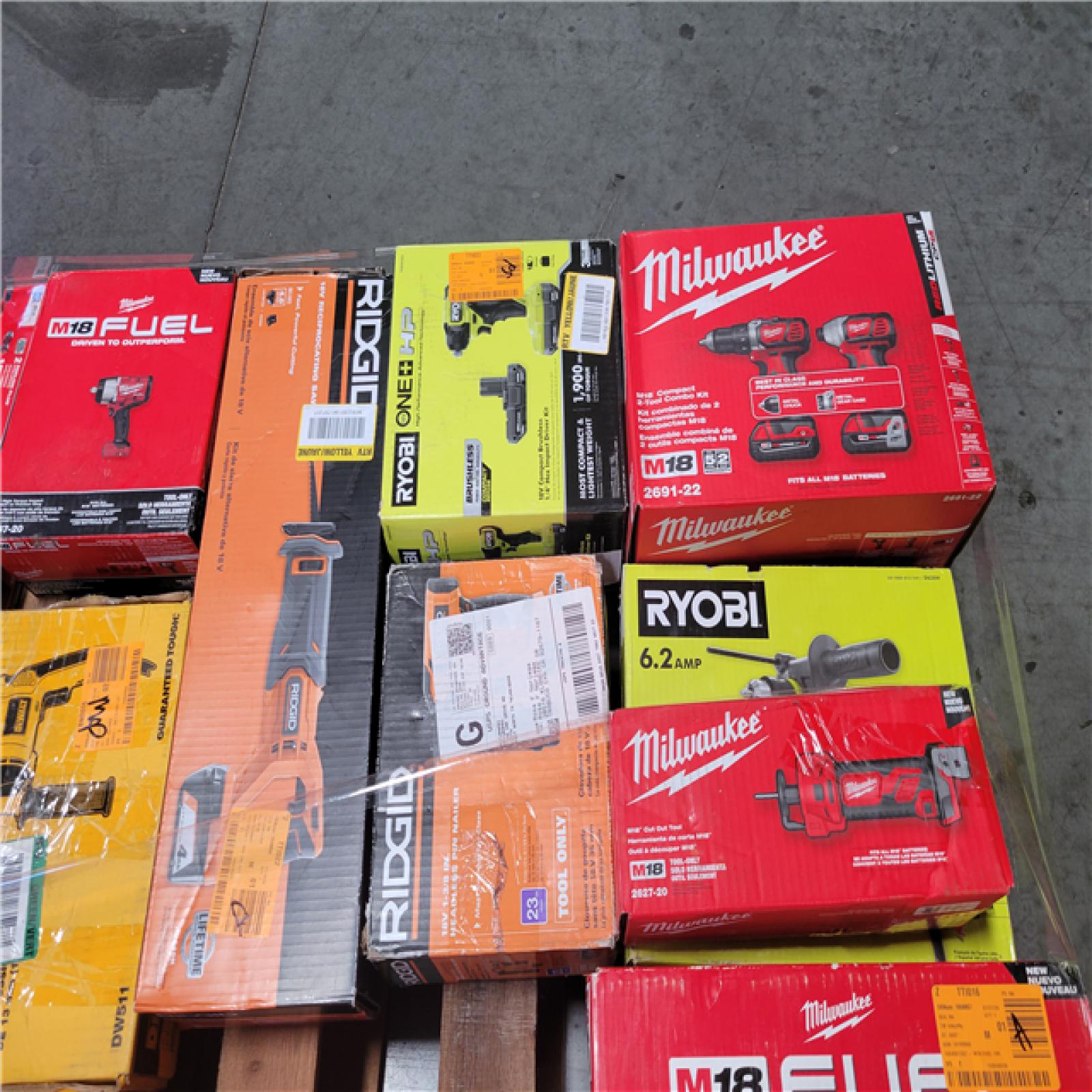CALIFORNIA AS-IS TOOL PALLET