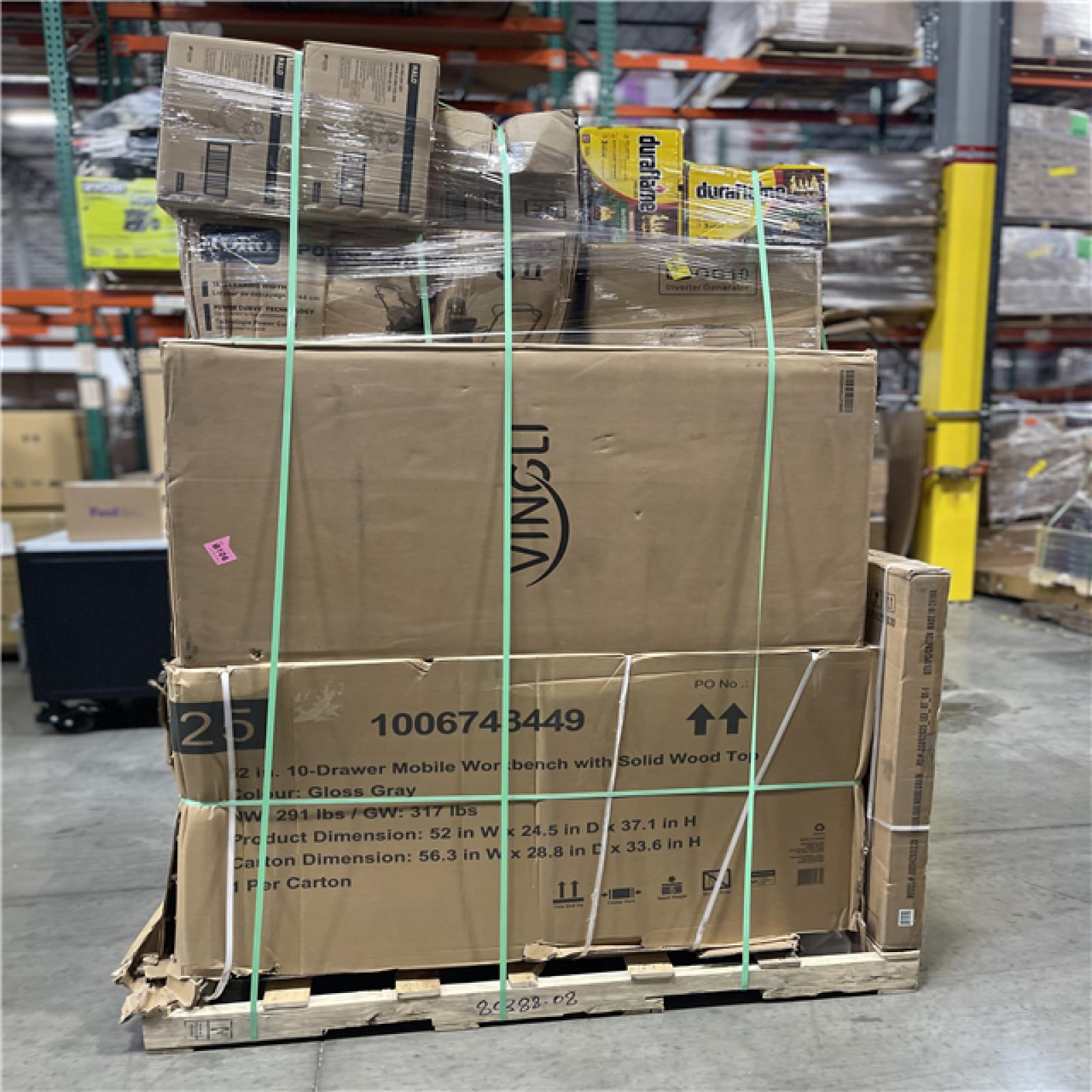 DALLAS LOCATION- AS-IS HOME IMPROVEMENT PALLET