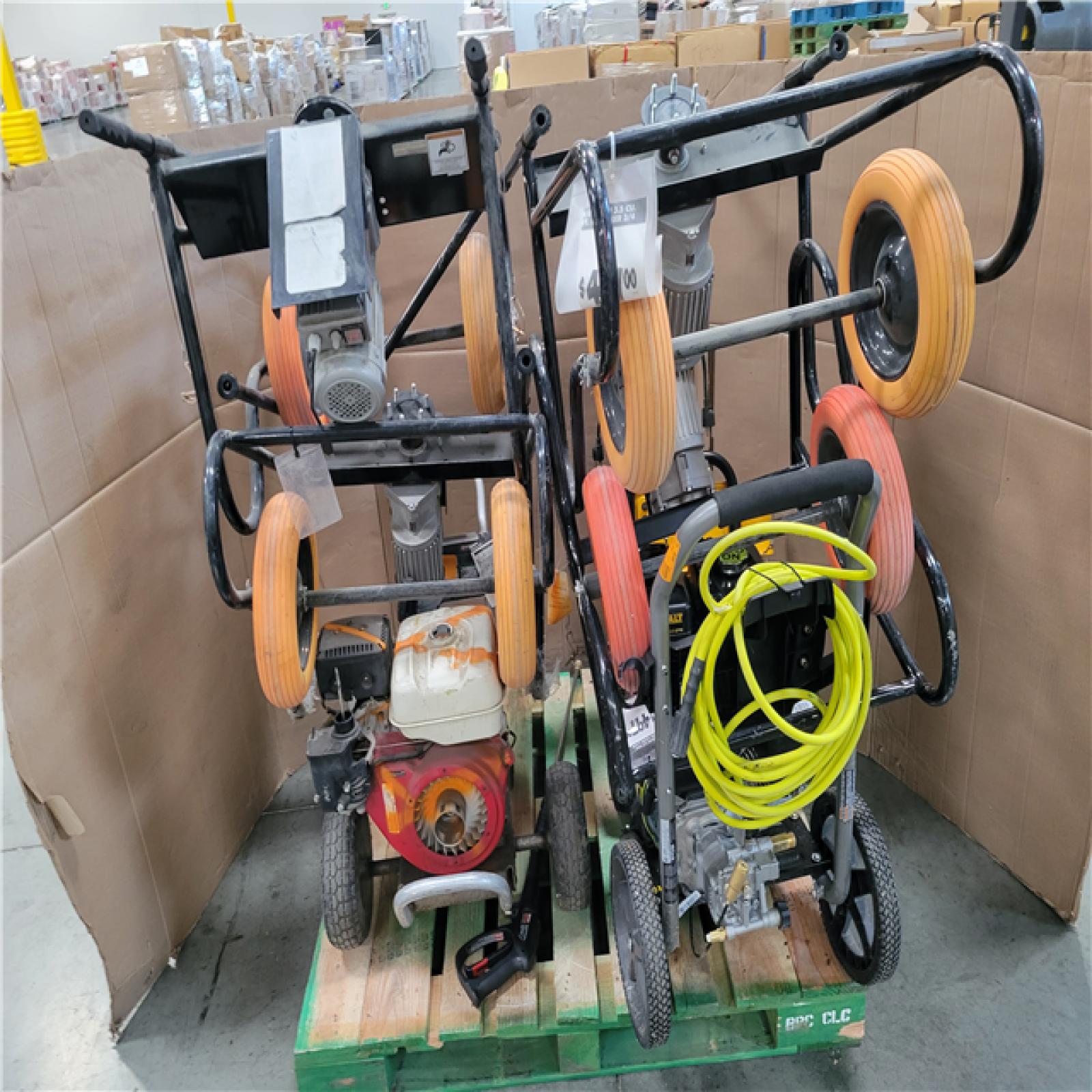 CALIFORNIA AS-IS OUTDOOR POWER EQUIPMENT