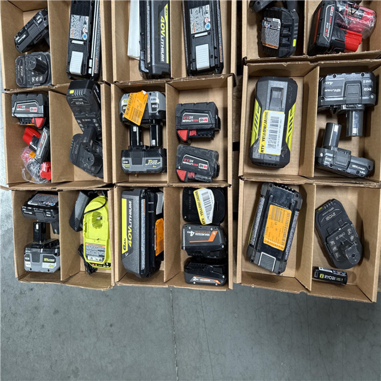 California AS-IS Battery Pallet