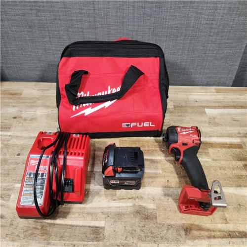 HOUSTON LOCATION - AS - IS Milwaukee FUEL SURGE 18V Lithium-Ion Brushless Cordless 1/4 in. Hex Impact Driver Kit