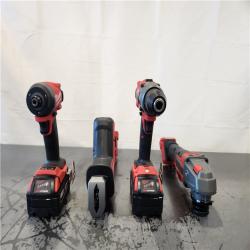 AS-IS- Milwaukee FUEL18-Volt Lithium-Ion Cordless (4-Tool) Combo Kit