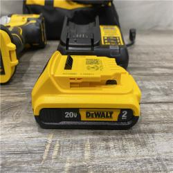 AS-IS DEWALT Atomic 20V Max Lithium-Ion Brushless Cordless Compact 1/4 in. Impact Driver Kit