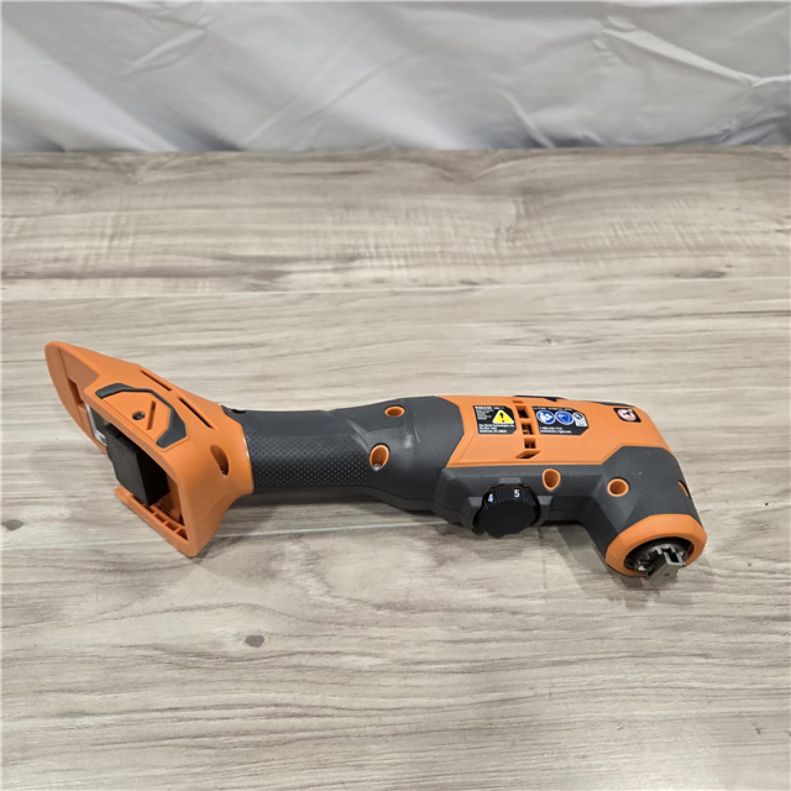 LIKE NEW! - RIDGID 18V Brushless Cordless Oscillating Multi-Tool (Tool-Only)
