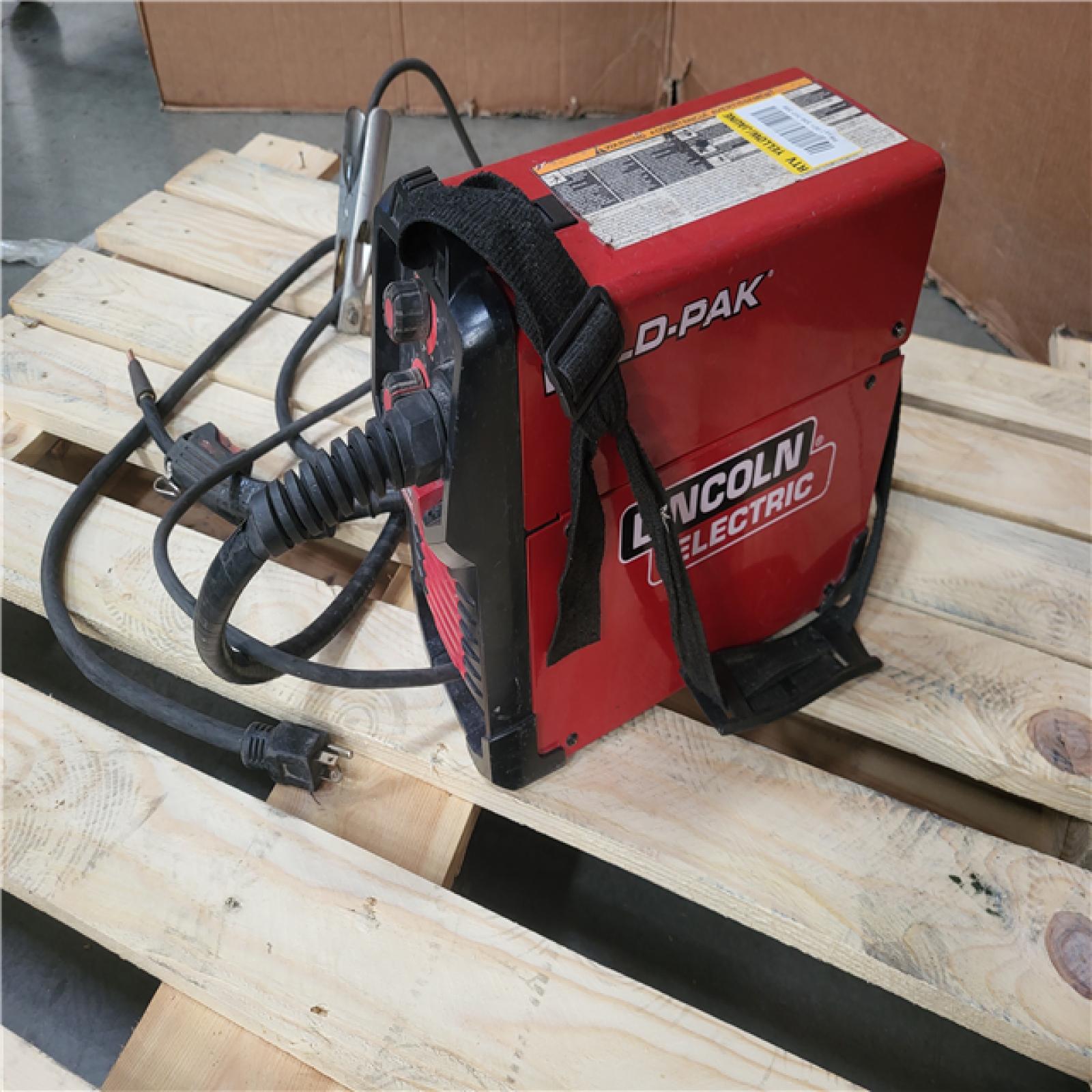 CALIFORNIA AS-IS OUTDOOR LINCOLN ELECTRIC WELDER POWER EQUIPMENT