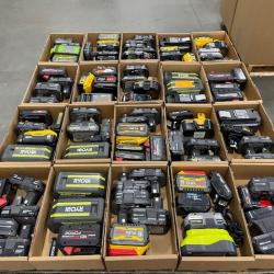 DALLAS LOCATION - AS-IS BATTERY AND CHARGERS PALLET