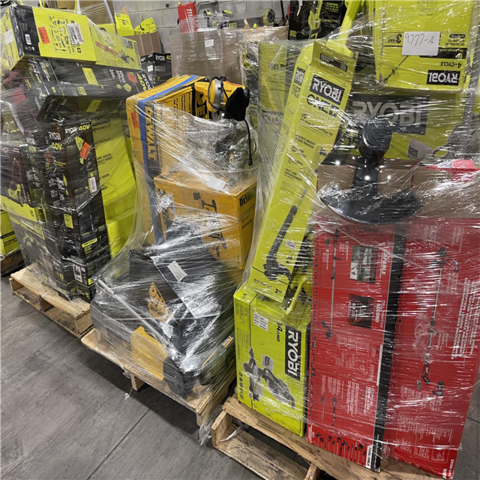 Pittston Location As-Is Power Tools Partial Truckload (14 Pallets) 9777-A