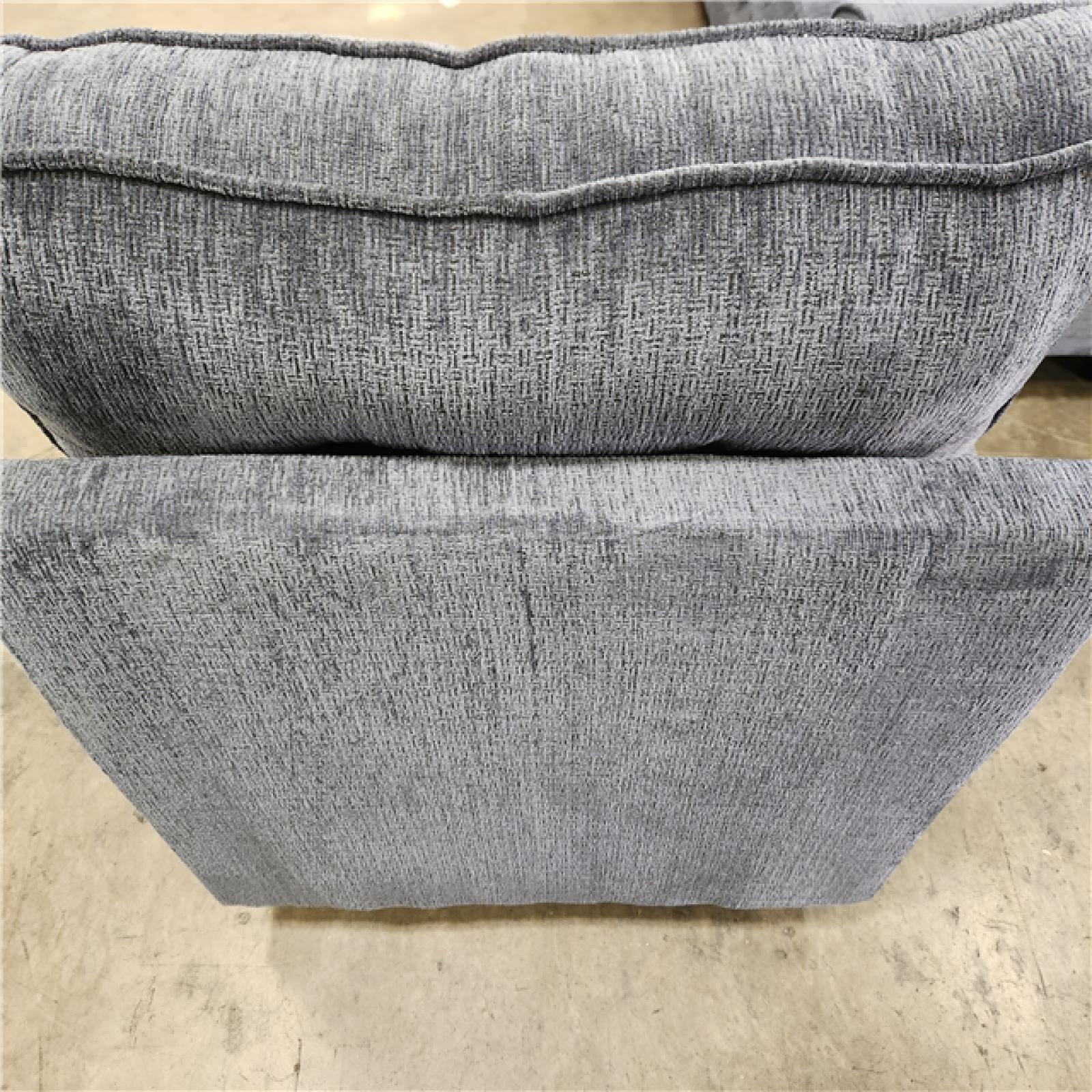 Phoenix Location 2-Piece Blue Sofa Double Seater and Single Seat