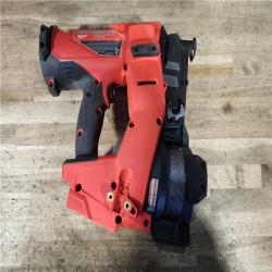 HOUSTON LOCATION - AS-IS (APPEARS LIKE NEW) Milwaukee FUEL 18-Volt Lithium-Ion Brushless Cordless Coil Roofing Nailer (Tool Only)