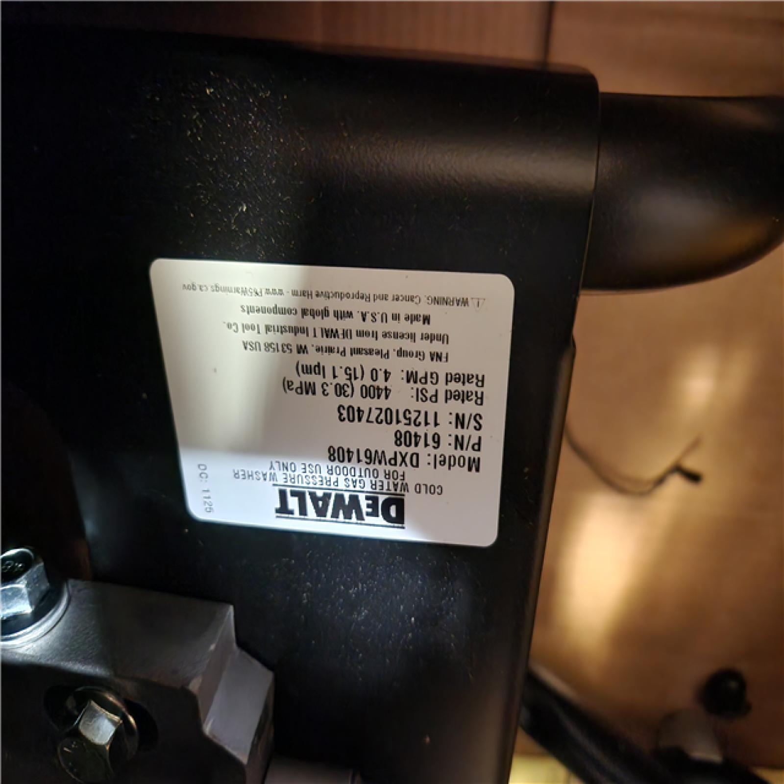 Phoenix NEW DEWALT 4400 PSI 4.0 GPM Gas Pressure Washer with 420cc Engine  Triplex Pump  Commercial Cold Water Power Washer