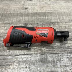 AS-IS Milwaukee 12V Lithium-Ion Cordless 3/8 in. Ratchet (Tool-Only)