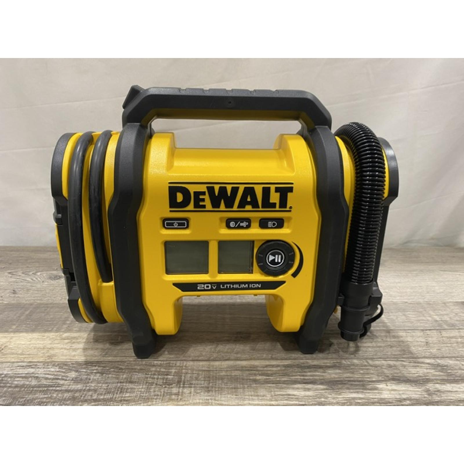 AS-IS DEWALT 20V MAX Cordless Electric Portable Inflator (Tool Only)
