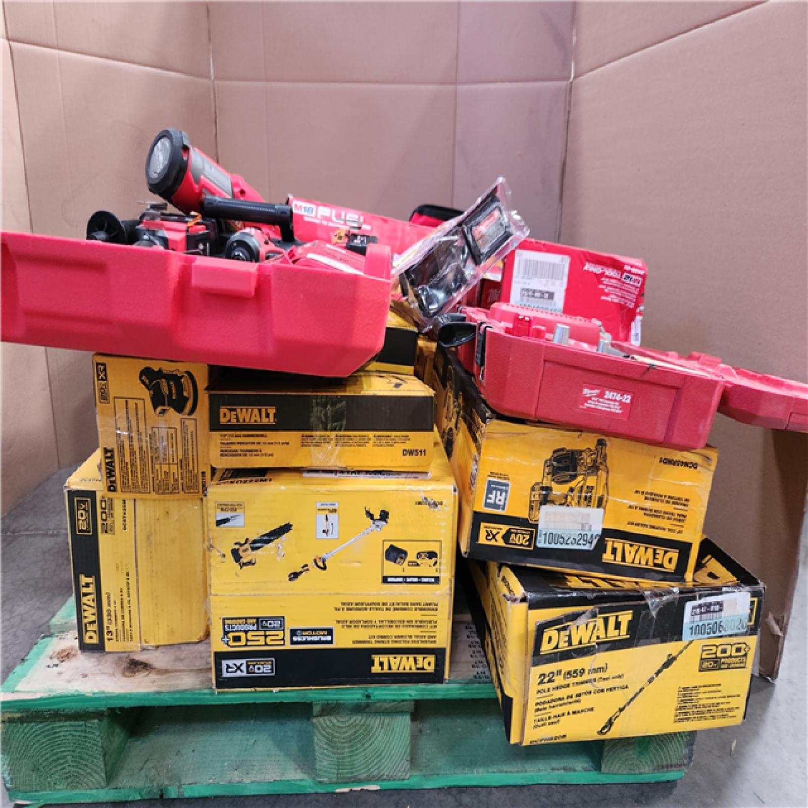 CALIFORNIA AS-IS TOOL PALLET