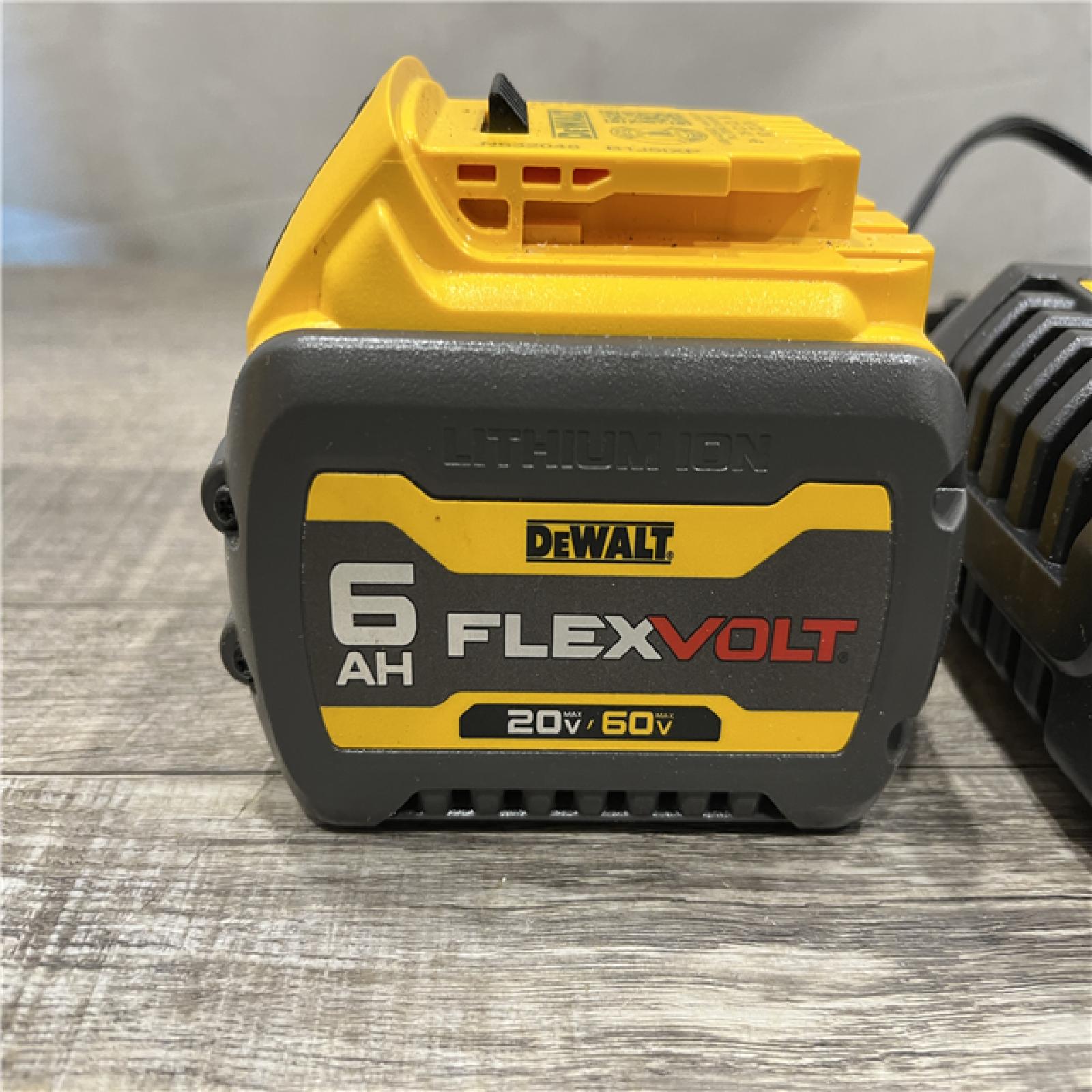 AS-IS DEWALT FLEXVOLT 20V/60V MAX Lithium-Ion 6.0Ah Battery Pack Kit