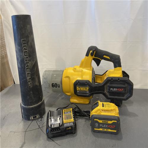 AS-IS - DeWalt FLEXVOLT 60V MAX 125 MPH 600 CFM Brushless Cordless Battery Powered Blower Kit