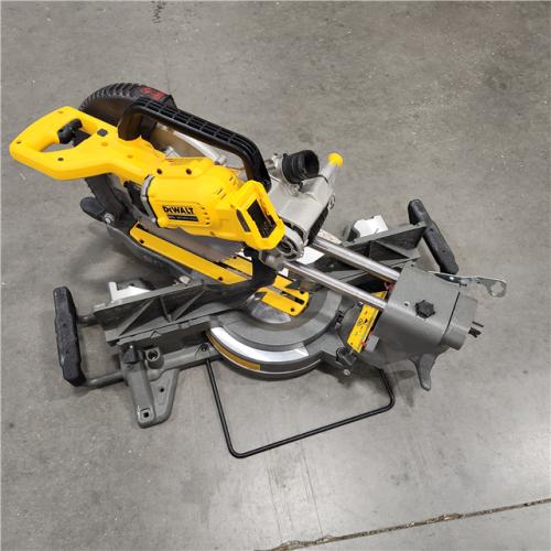 AS-IS DEWALT 60V Lithium-Ion Brushless Cordless 12 in. Sliding Miter Saw (Tool Only)