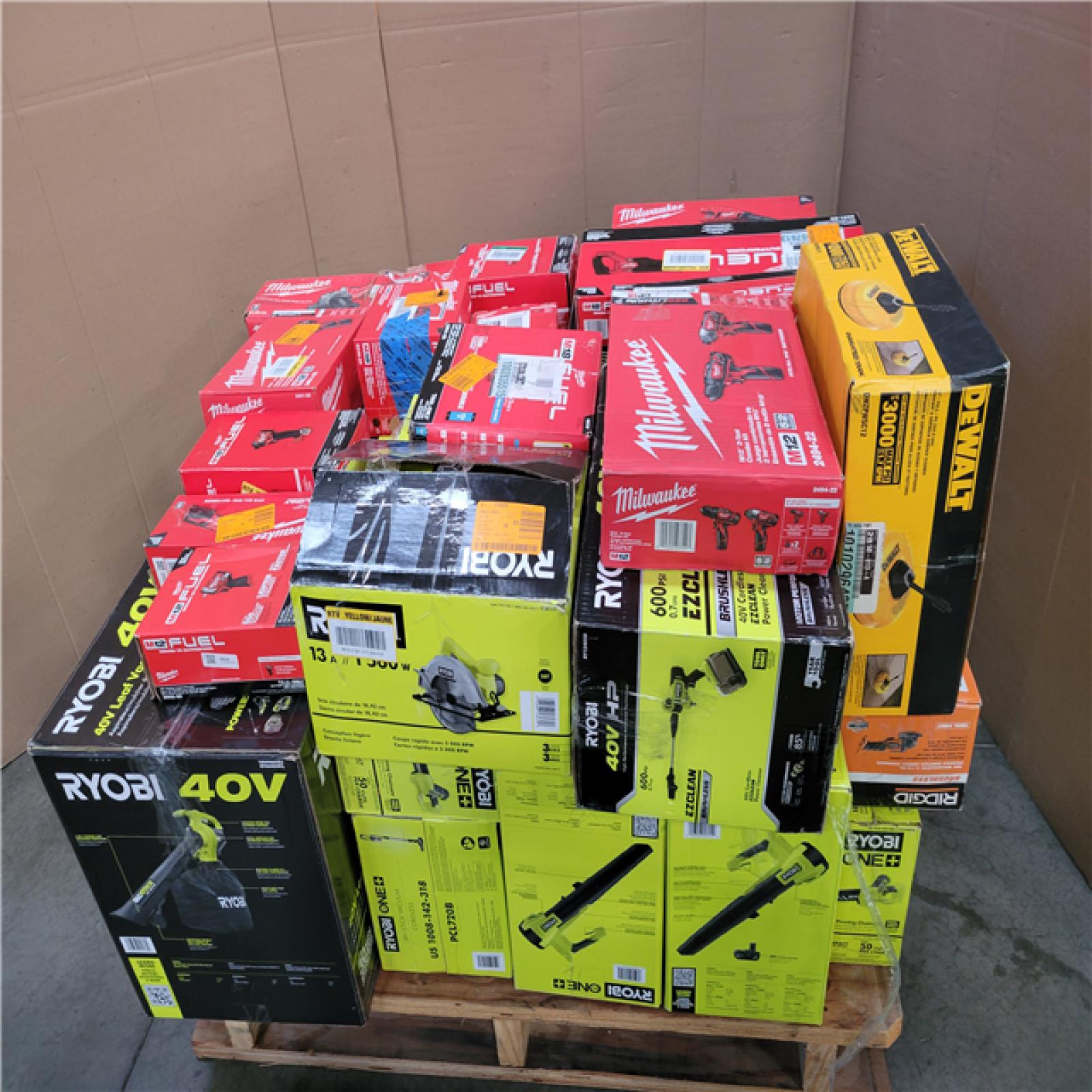 CALIFORNIA AS-IS TOOL PALLET