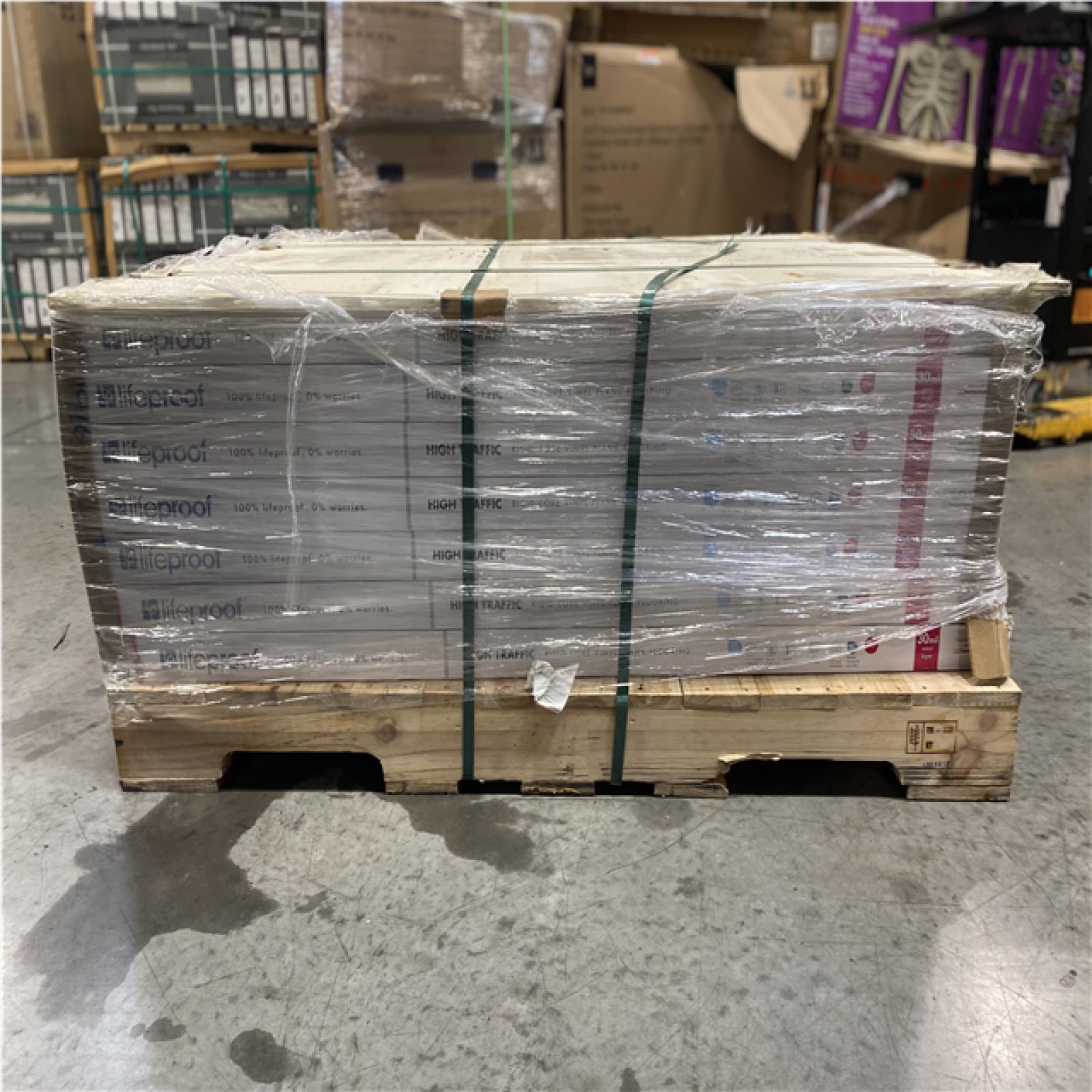DALLAS LOCATION- Lifeproof Fresh Oak 30 MIL x 8.7 in. W x 48 in. L Vinyl Flooring PALLET (28 UNITS)