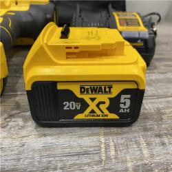 AS-IS DEWALT 20V MAX Lithium-Ion Cordless 1/2 in. Impact Wrench Kit