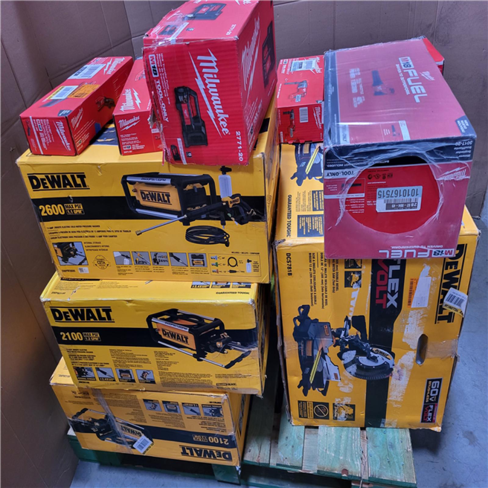 CALIFORNIA AS-IS TOOL PALLET