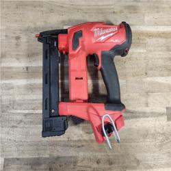 HOUSTON LOCATION - AS-IS MILWAUKEE FUEL 18-Volt Lithium-Ion Brushless Cordless 18-Gauge 1/4 in. Narrow Crown Stapler (Tool-Only)