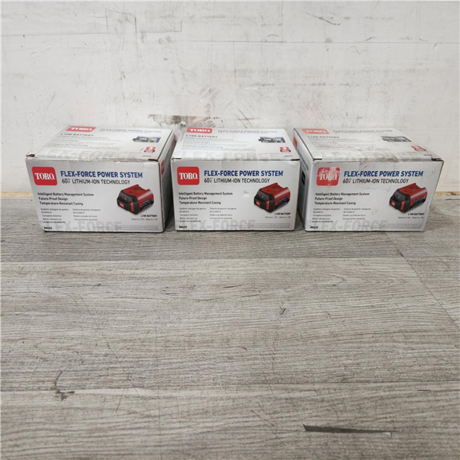Phoenix Location Toro 60 -Volt, 2 Ah 1 -Pack Lithium Ion (Li-ion) Battery (3-Pack)