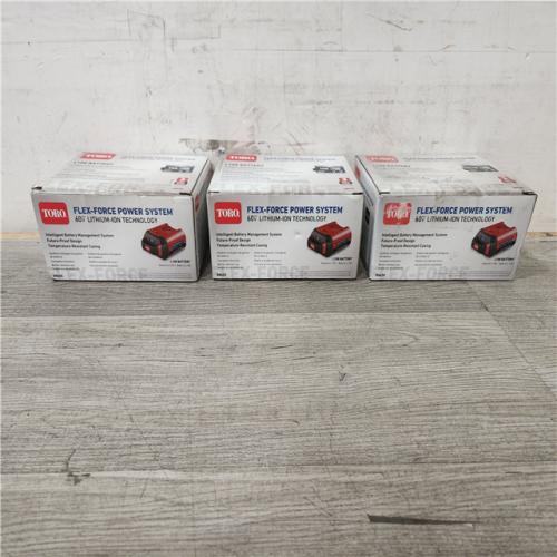 Phoenix Location Toro 60 -Volt, 2 Ah 1 -Pack Lithium Ion (Li-ion) Battery (3-Pack)