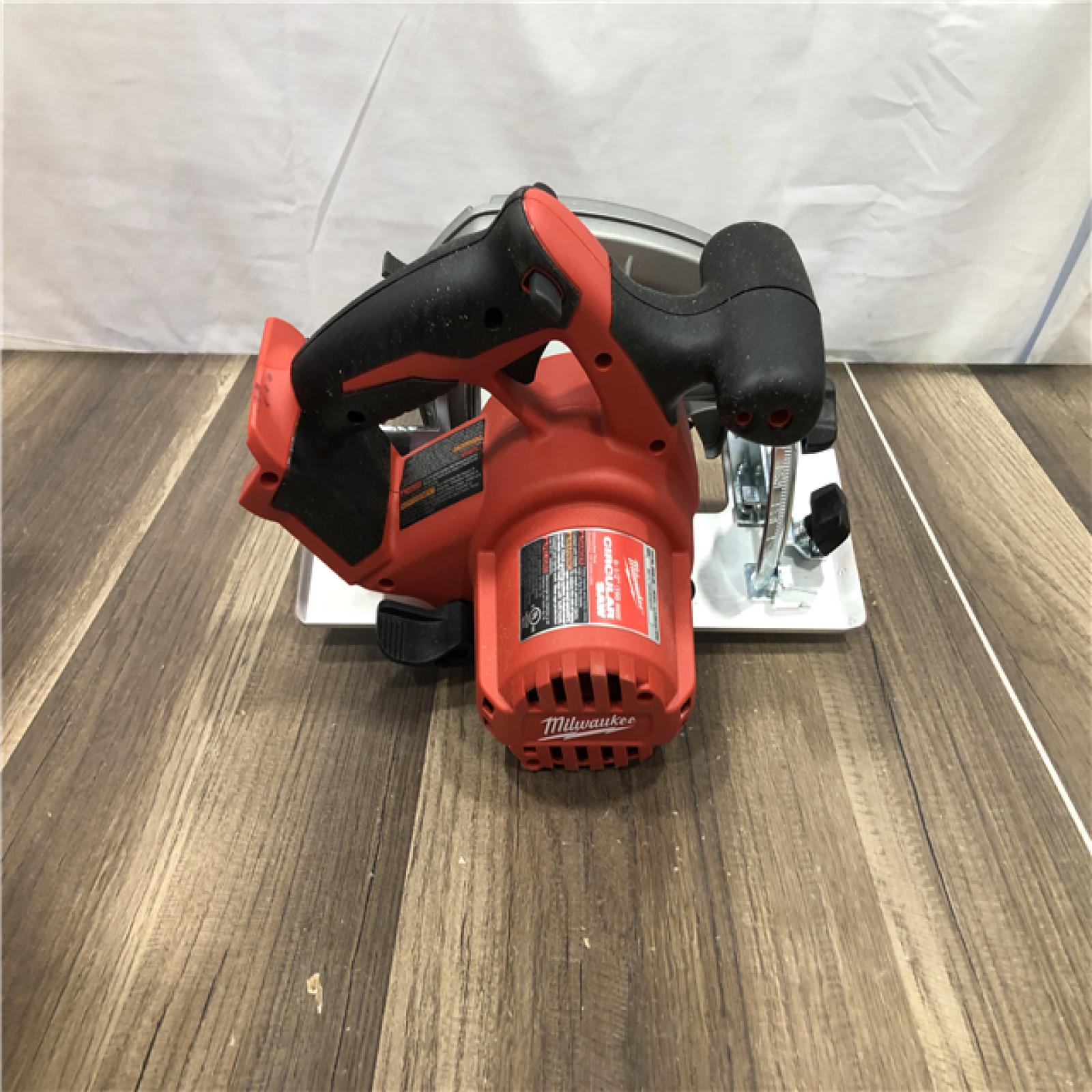 AS-IS Milwaukee 18V Lithium-Ion Cordless 6-1/2 in. Circular Saw (Tool-Only)