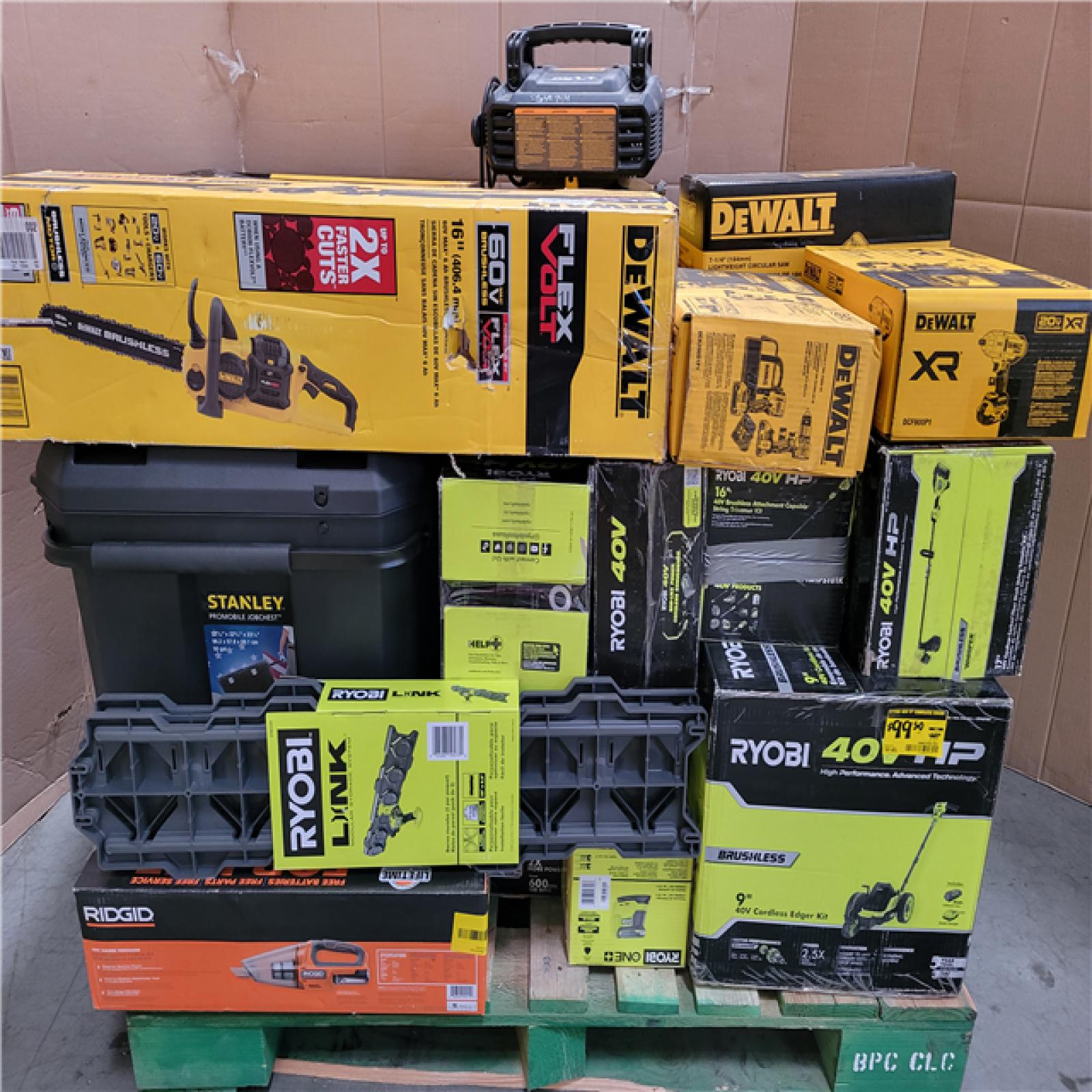 CALIFORNIA AS-IS TOOL PALLET