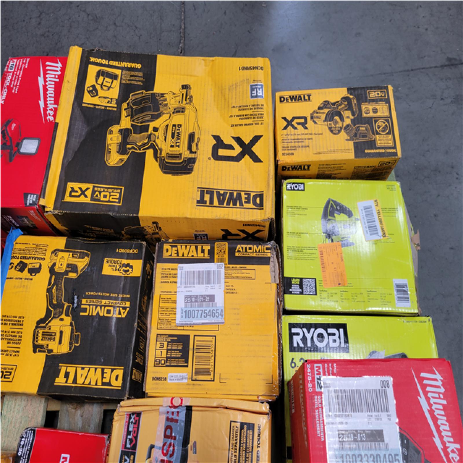 CALIFORNIA AS-IS TOOL PALLET