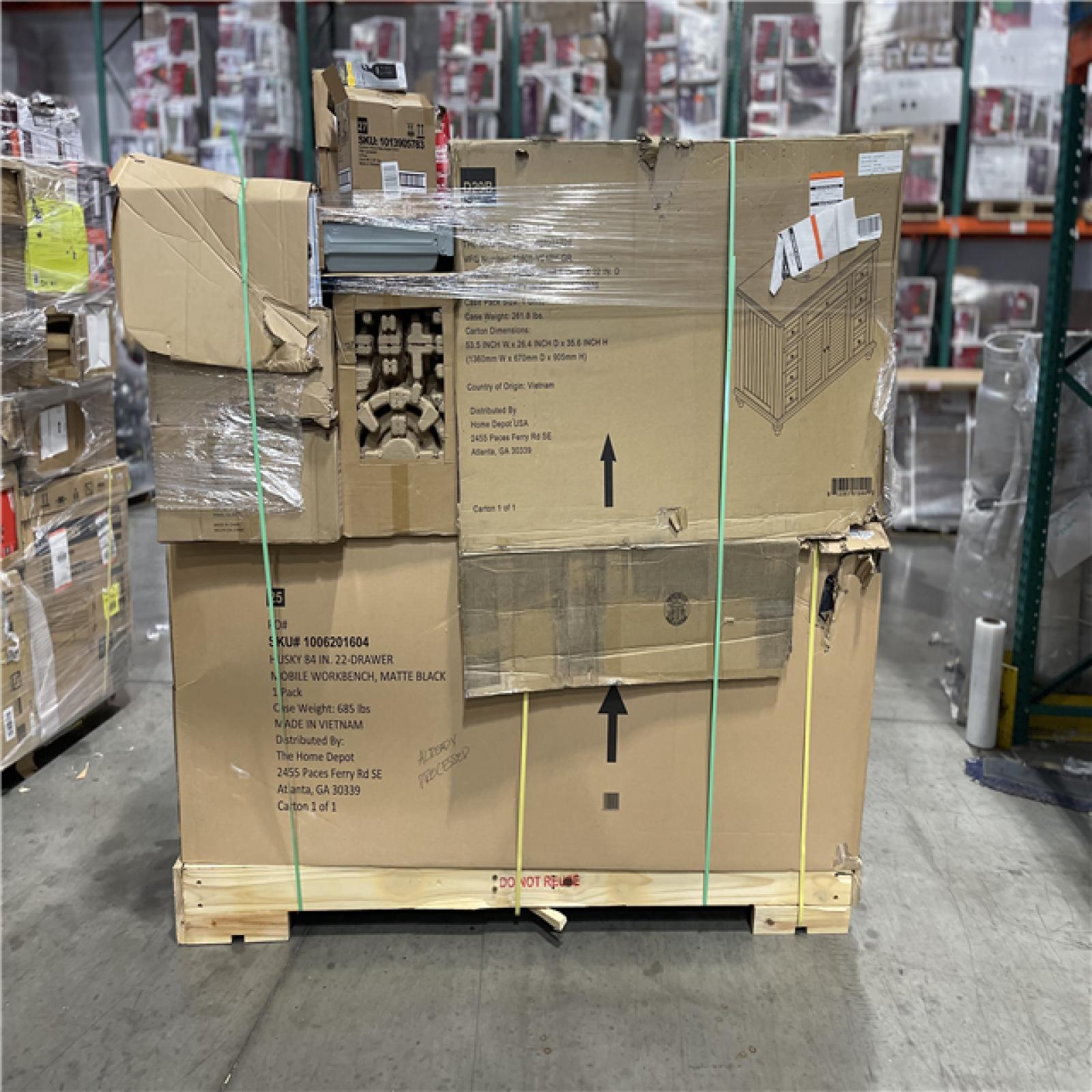 DALLAS LOCATION - AS-IS HOME IMPROVEMENT PALLET