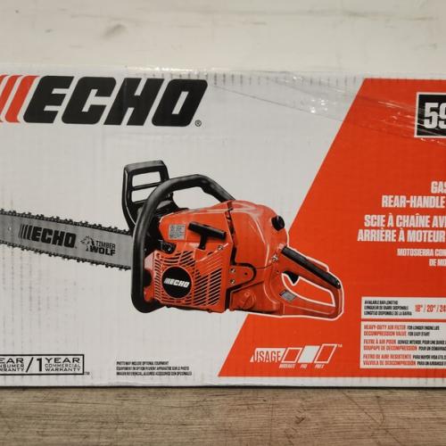 Phoenix NEW ECHO 20 in. 59.8 cc Gas 2-Stroke Rear Handle Timber Wolf Chainsaw