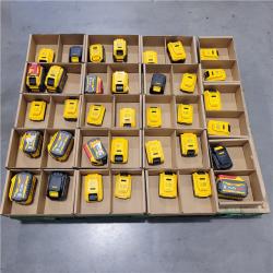 DALLAS LOCATION - AS-IS DEWALT BATTERY PALLET