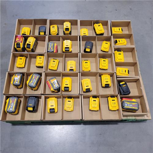 DALLAS LOCATION - AS-IS DEWALT BATTERY PALLET
