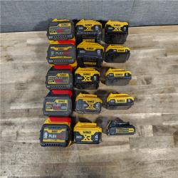 HOUSTON LOCATION - AS-IS DEWALT BATTERY PACK QTY - 15