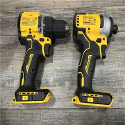 AS-IS DEWALT ATOMIC 20-Volt MAX Lithium-Ion Cordless Combo Kit