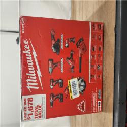 AS-IS- Milwaukee 18-Volt Lithium-Ion Cordless (9-Tool) Combo Kit