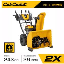 DALLAS LOCATION - Cub Cadet 2X 26 in. 243cc IntelliPower Two-Stage Electric Start Gas Snow Blower with Power Steering and Steel Chute