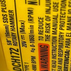 AS-IS DEWALT ATOMIC 20V MAX Cordless Brushless Ultra-Compact 5/8 in. SDS Plus Hammer Drill (Tool Only)