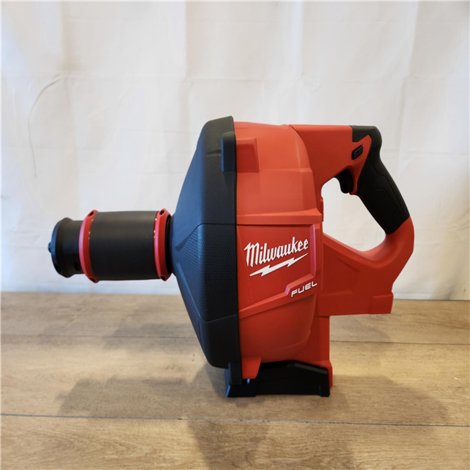 AS-IS- Milwaukee M18 FUEL Drain Snake with CABLE DRIVE Kit