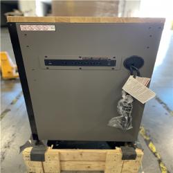 DALLAS LOCATION- AS-IS HUSKY 61 in. W x 22 in. D 15-Drawer Mobile Workbench (MATTE GRAY/ WOODTOP)