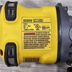 AS-IS DEWALT FLEXVOLT 60V Cordless 7 in. Angle Grinder (Tool-Only)