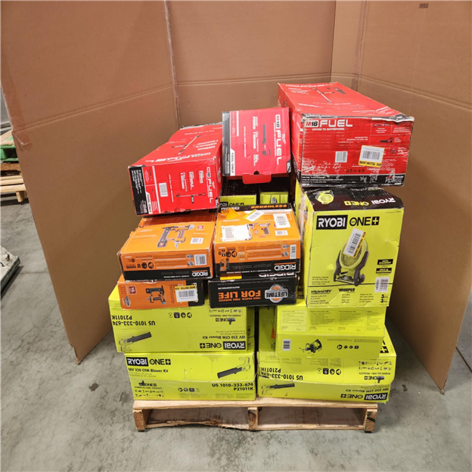 CALIFORNIA  AS-IS TOOL PALLET