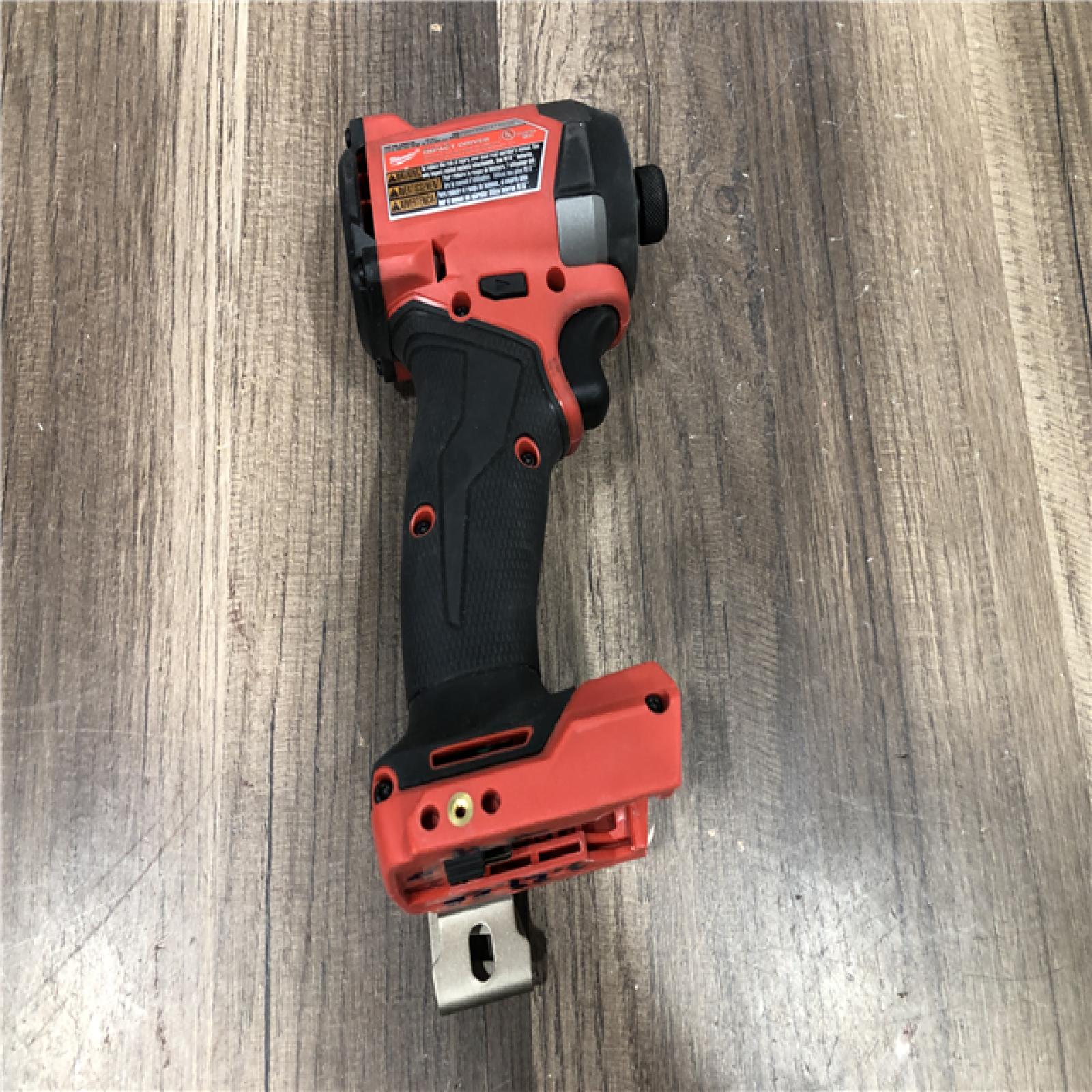 AS-IS Milwaukee FUEL 18V Lithium-Ion Brushless Cordless 1/4 in. Hex Impact Driver (Tool-Only)