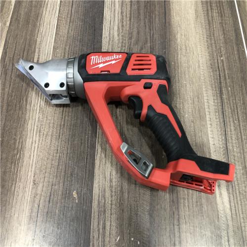 AS-IS Milwaukee 18-Volt Lithium-Ion Cordless 18-Gauge Double Cut Metal Shear (Tool-Only)