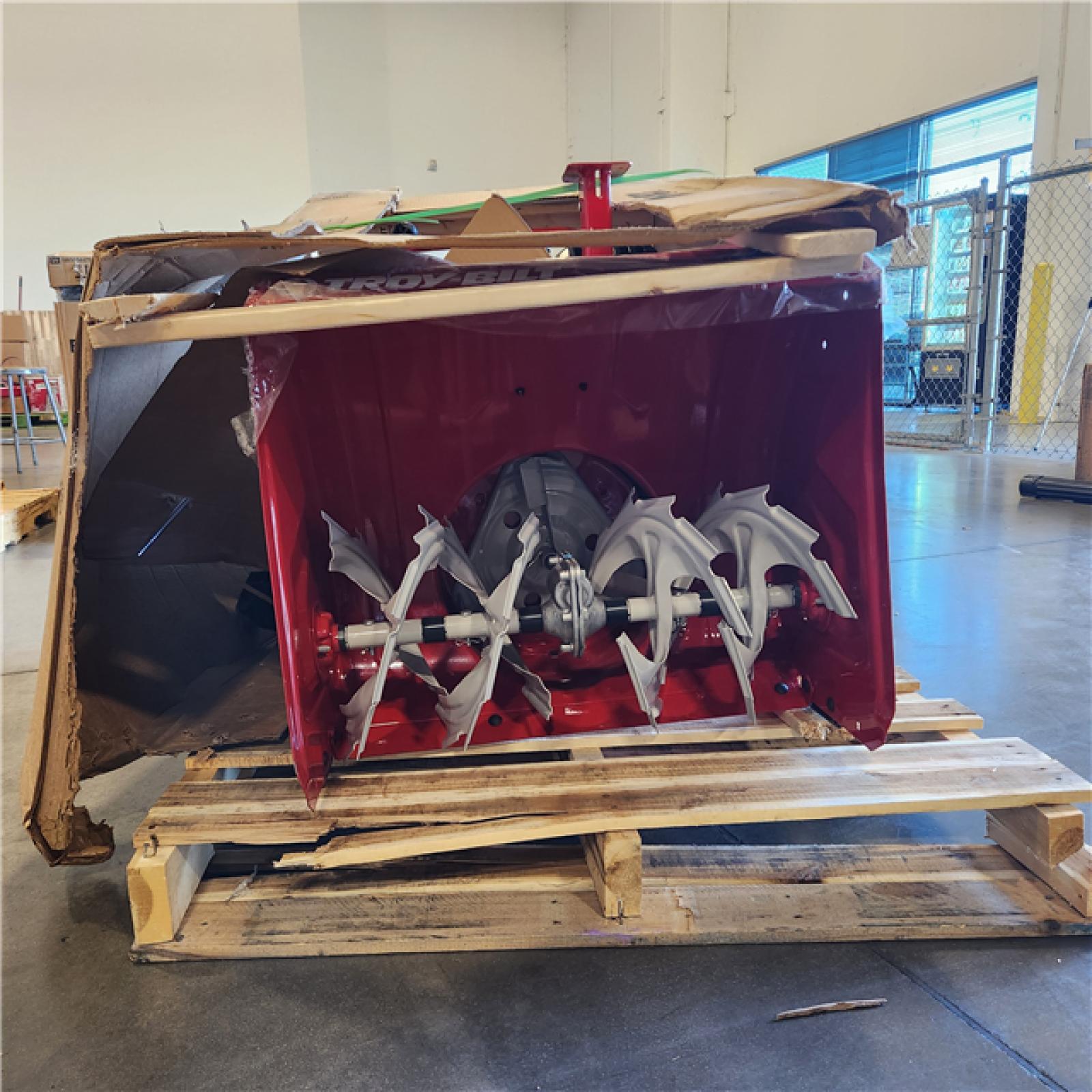 DALLAS LOCATION -AS-IS Troy-Bilt Storm 24 in. 208 cc Two- Stage Gas Snow Blower with Electric Start Self Propelled