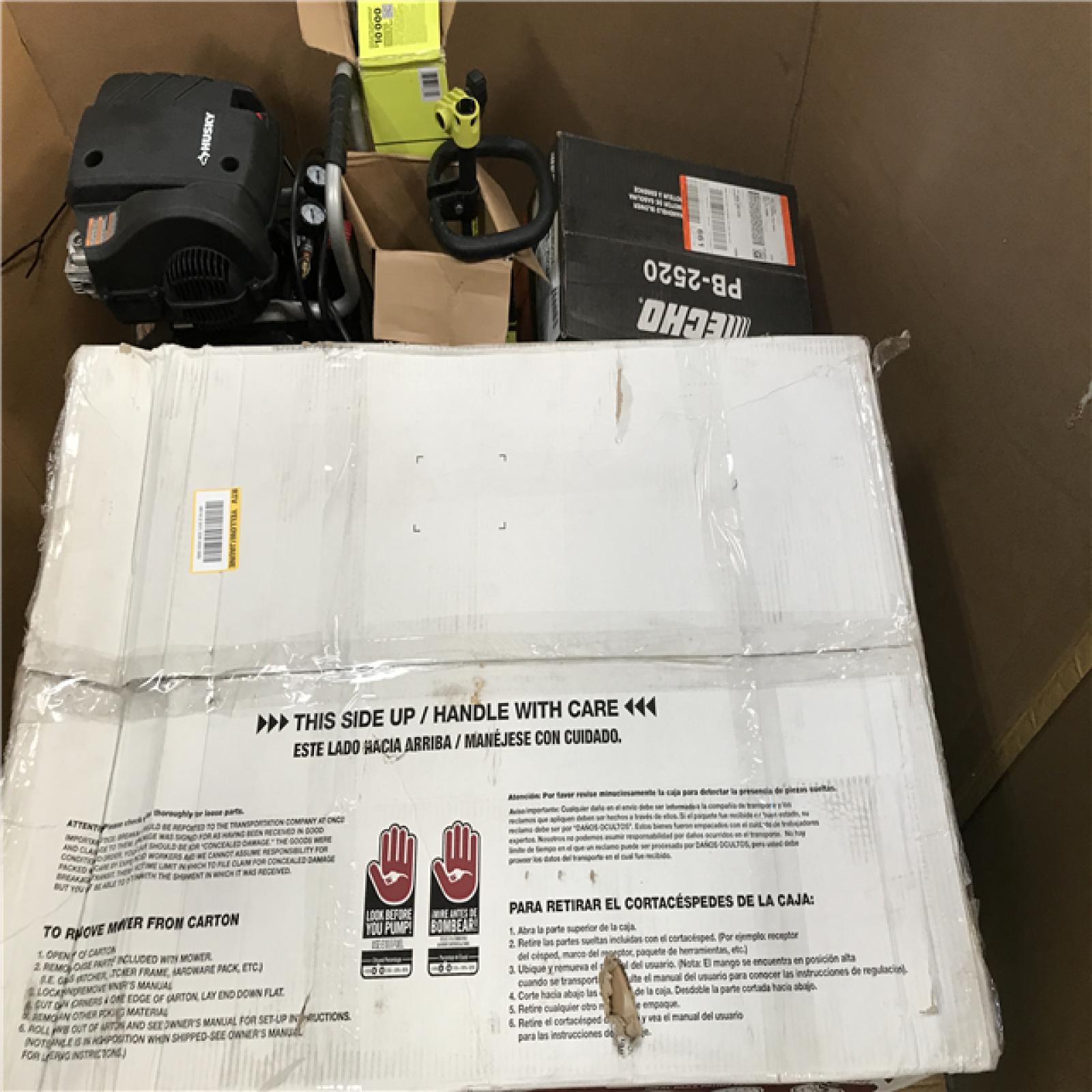 CALIFORNIA AS-IS OUTDOOR POWER EQUIPMENT