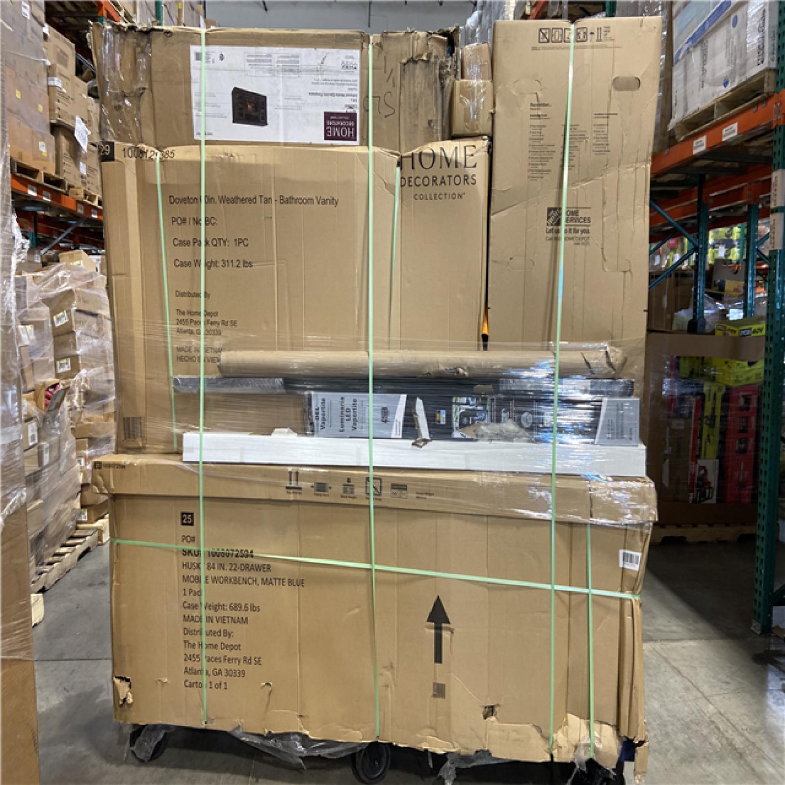 DALLAS LOCATION - AS-IS HOME IMPROVEMENT PALLET